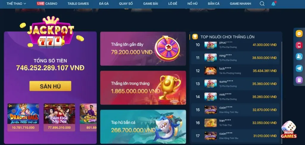 Hoàn Trả Casino C54